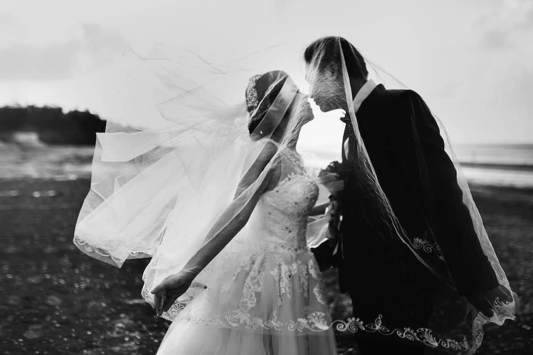 A wedding photo